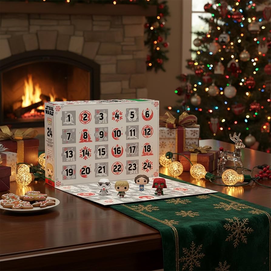 Amazon.com: Funko Pop! Advent Calendar: Star Wars - 24 Days of